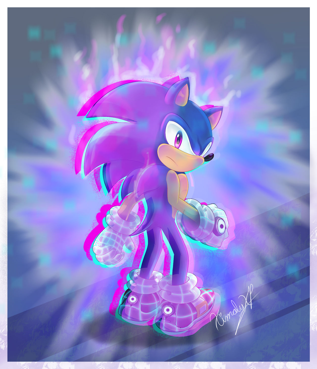 Sonic Prime/ Prism Form by girlgamerlove02 on DeviantArt