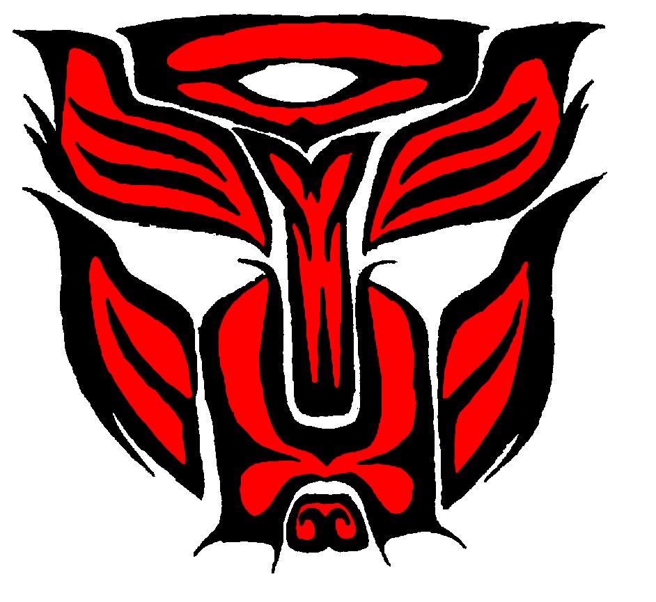 Autobot tribal tattoo design