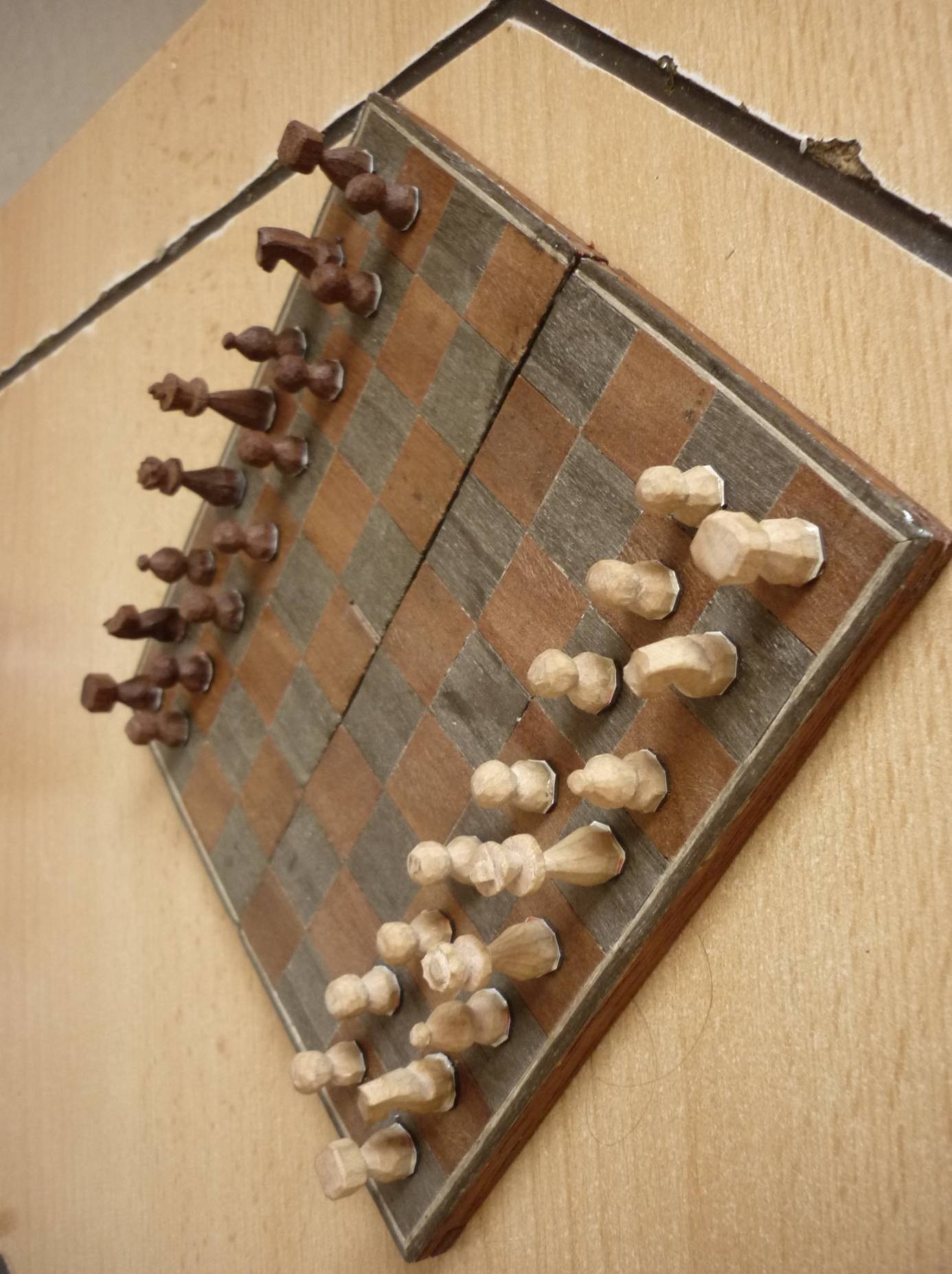 'finished' chessboard