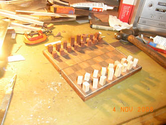 chessboard in progress...