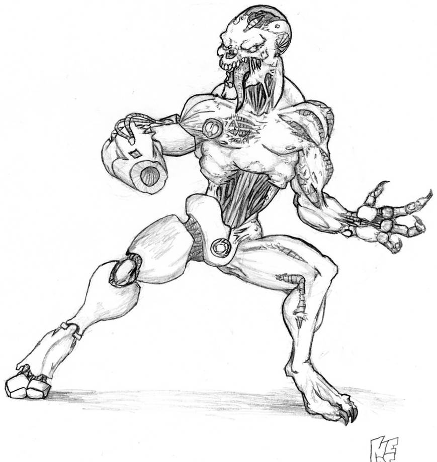 Cyborg Monster by Banderickt on DeviantArt