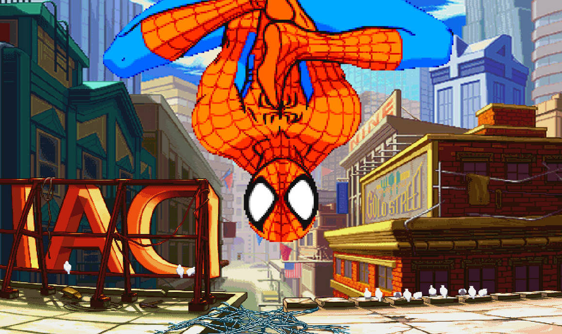 Marvel Super Heroes Vs CAPCOM - Spider-Man by TigerBoy359 on DeviantArt