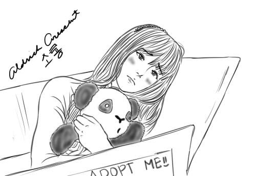 Girl in a box by CresentPandaStudio on DeviantArt