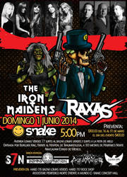 Afiche: Raxas  The iron maidens