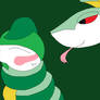 Serperior Squeezes Gardevoir