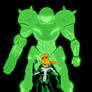 Green Lantern Samus WIP