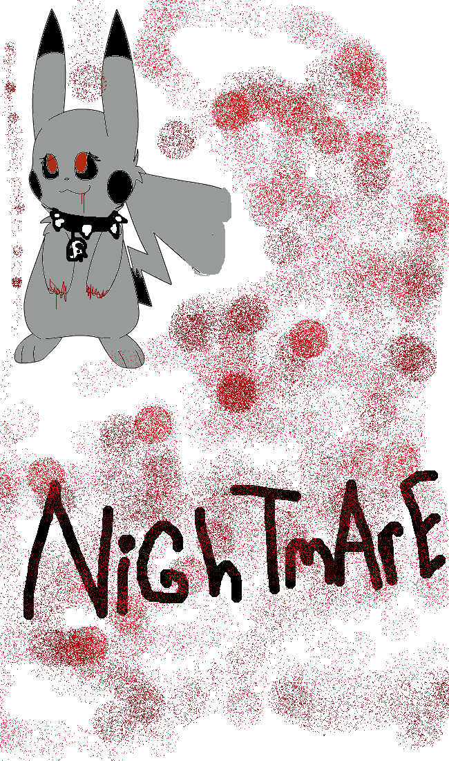 Nightmare The Evil Pikachu