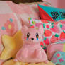 Kirby slugcat plush. 