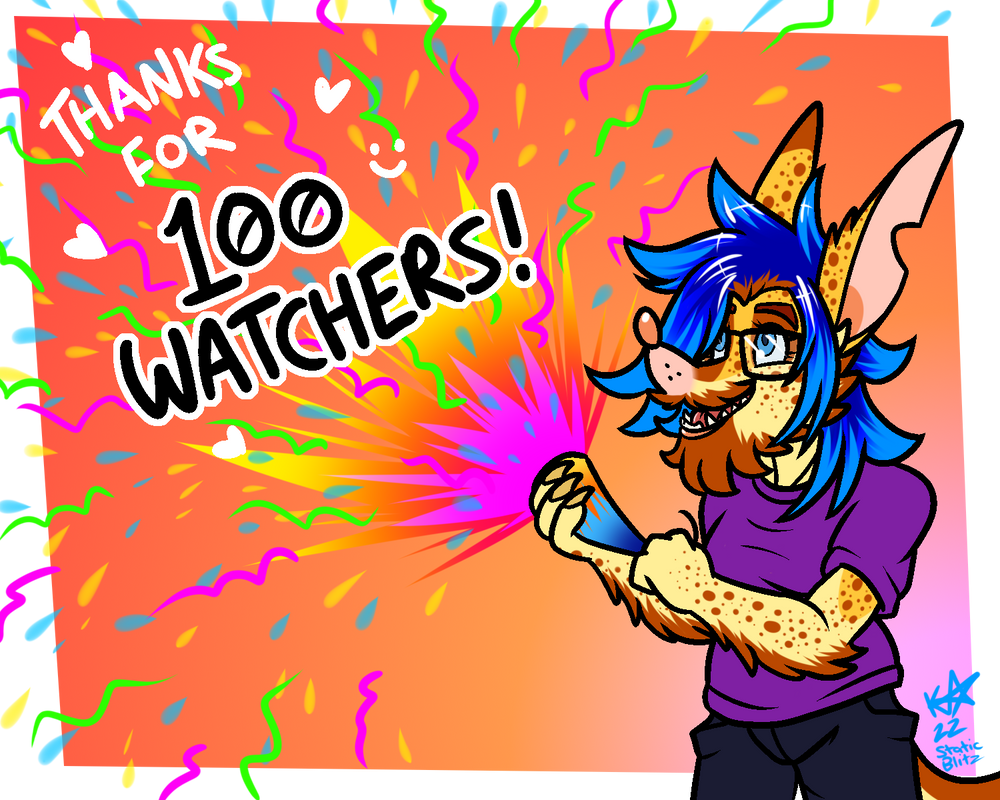 100 Watchers By Staticblitz On Deviantart 100 Watchers By Staticblitz On Deviantart