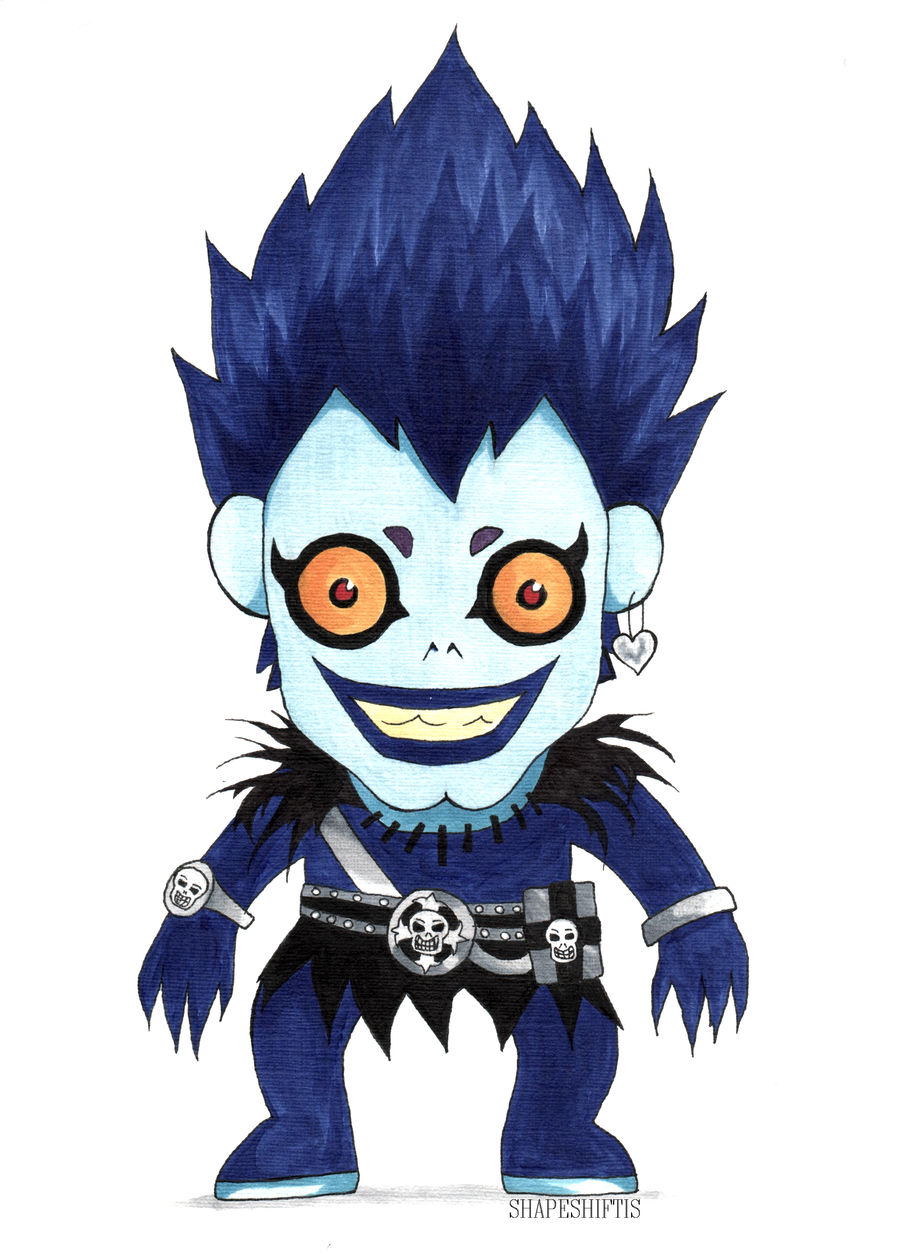 Ryuk Chibi Ryuk Sticker – Mike Rodriguez Graphics