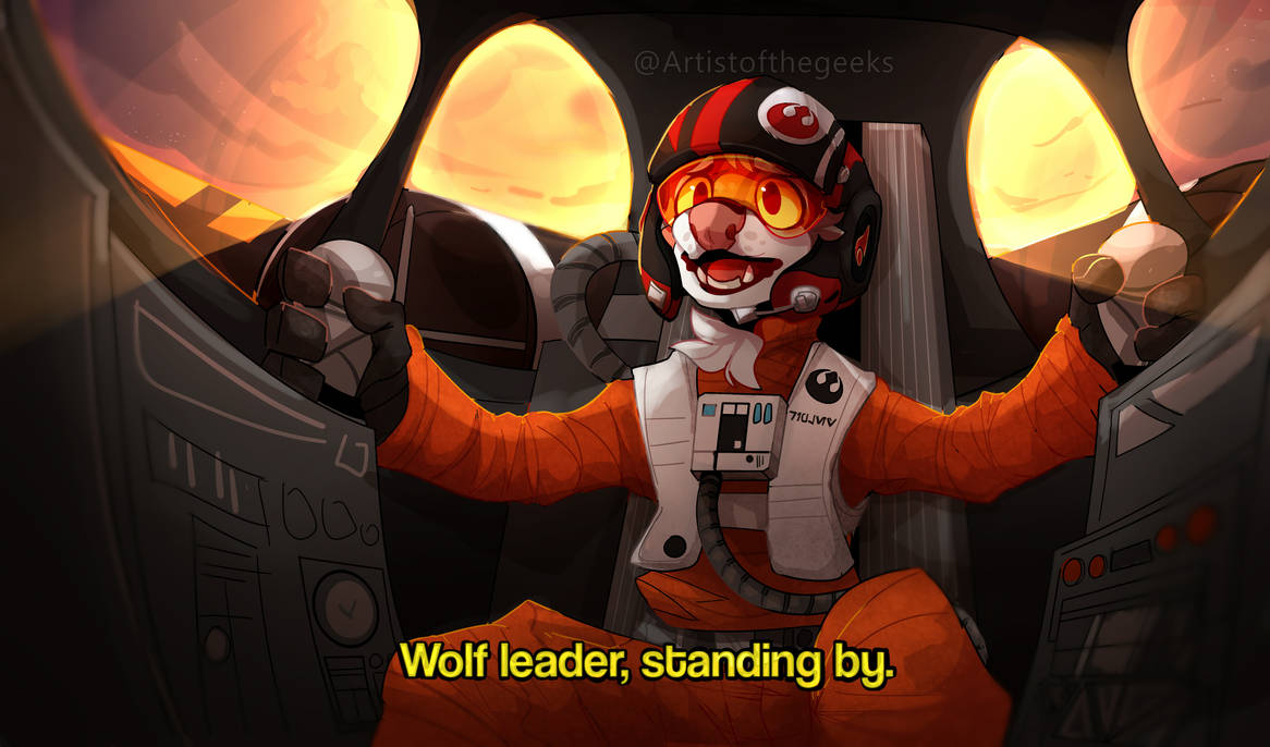 Wolf Leader, Standing By by ArtistoftheGeeks on DeviantArt