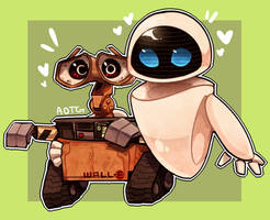 WALL-E And EVE