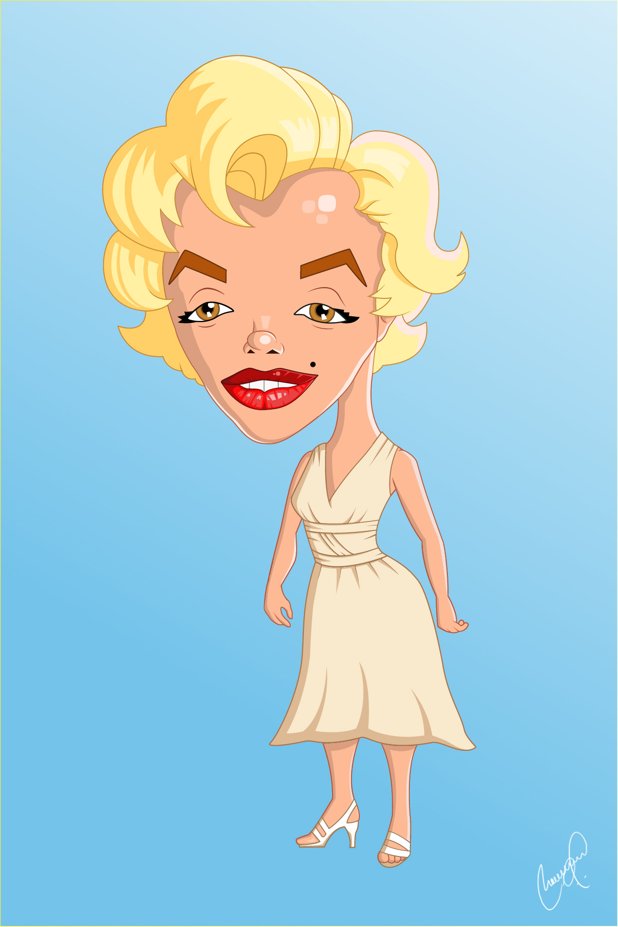 Marilyn Monroe Vector