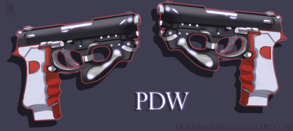 Pdw Line Drawing PDW by SilentEvil007 on DeviantArt
