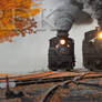 The Shay Sisters (Cass Scenic Railroad)