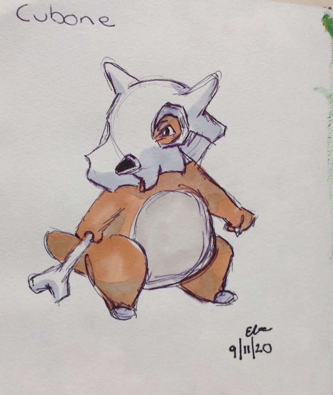 Cubone Reference Cubone by Lamingtonlemons on DeviantArt