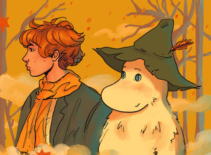 Snufkin And Moomin