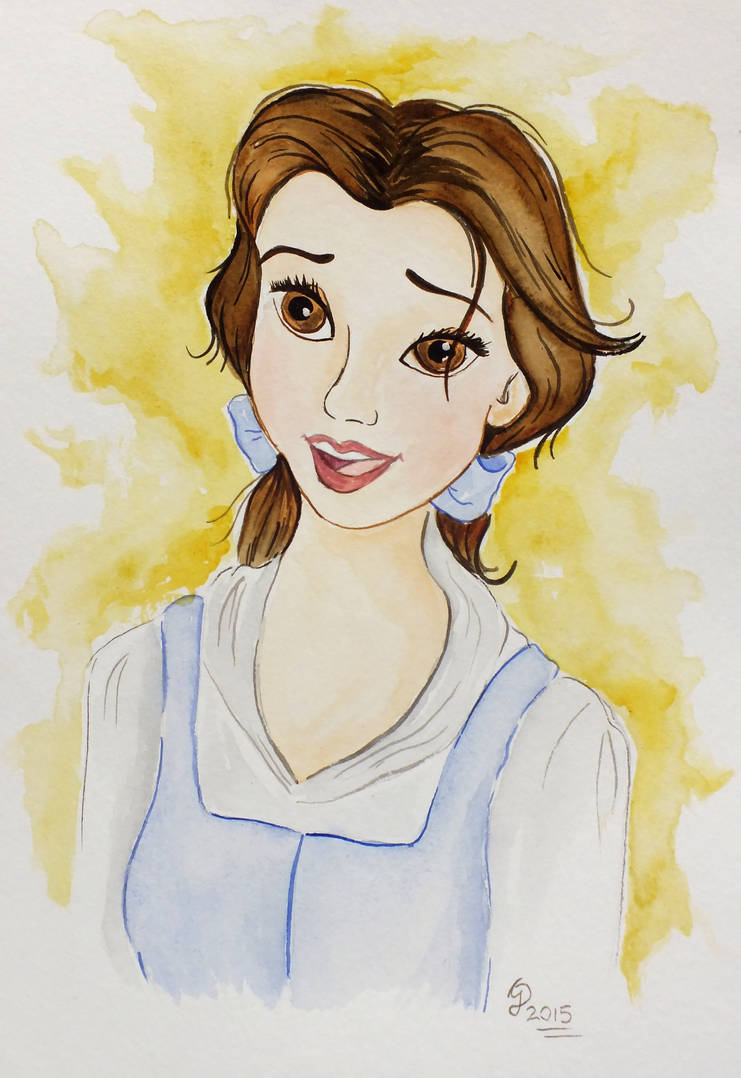 Belle The Bookworm by Cecilia-Pekelharing on DeviantArt