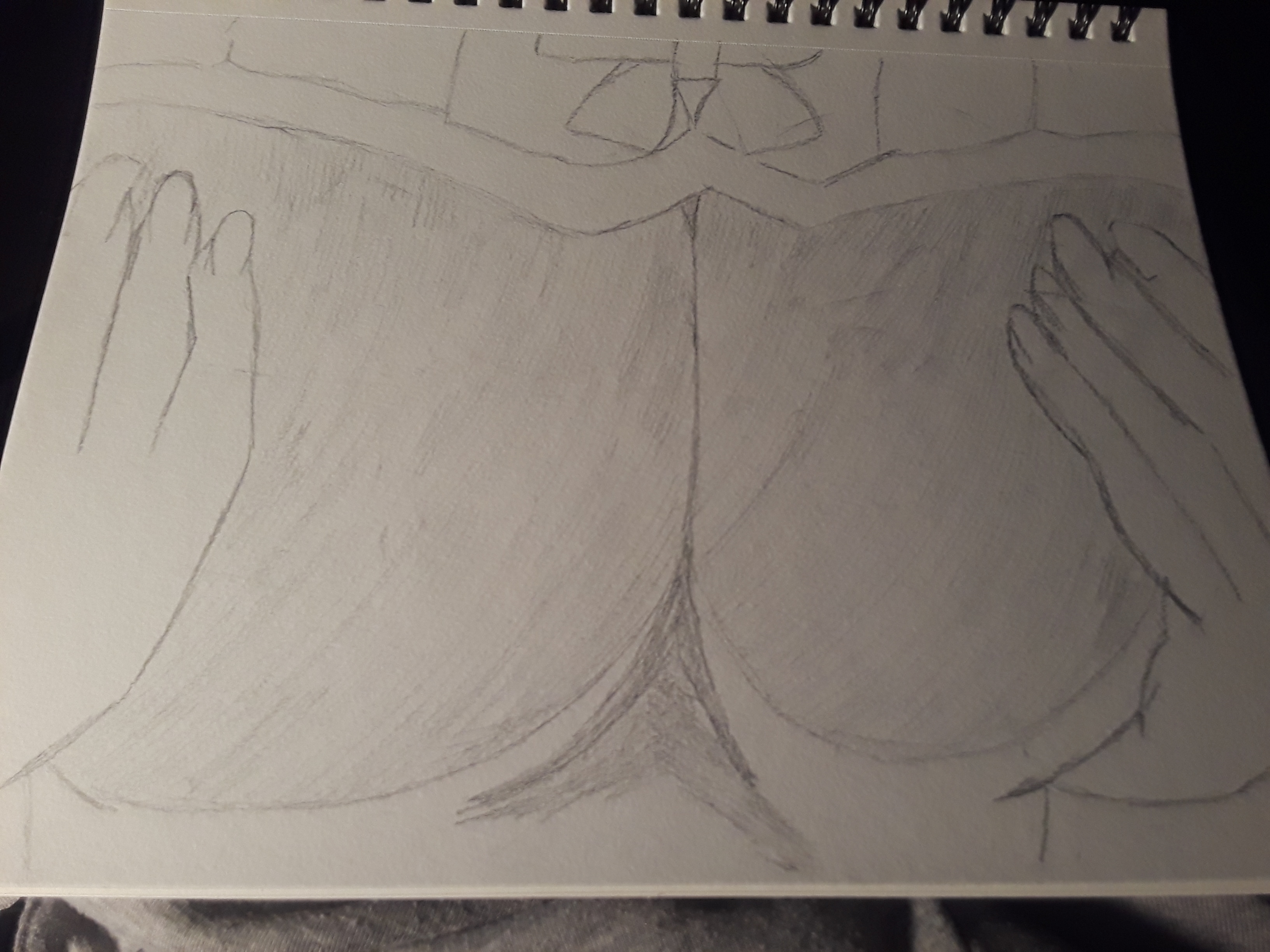 Hajimete no gal Ranko rubs Yukana's melons