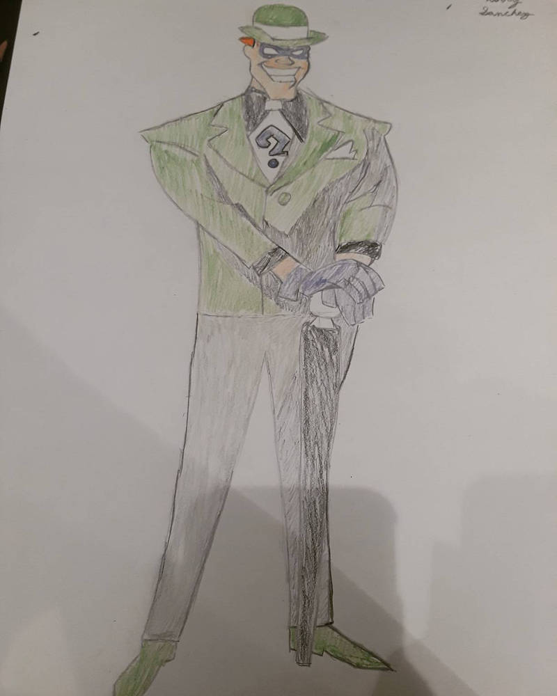 Batman The Animated Series Riddler by madartist1999 on DeviantArt