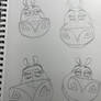 Another Gloria the Hippo Sketch reference