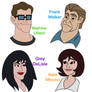 Digital sketch The Voice Cast of Scooby-Doo