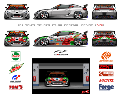 Toms Castrol FT86