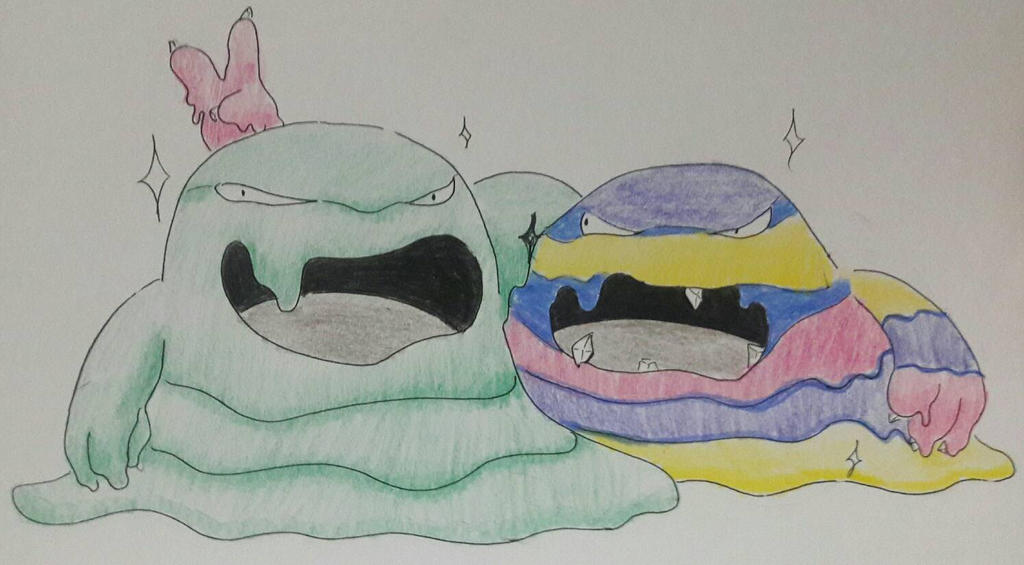 Muk Deviantart The Complete Pokedex #089 - Muk by DarkGreenEspeon on DeviantArt