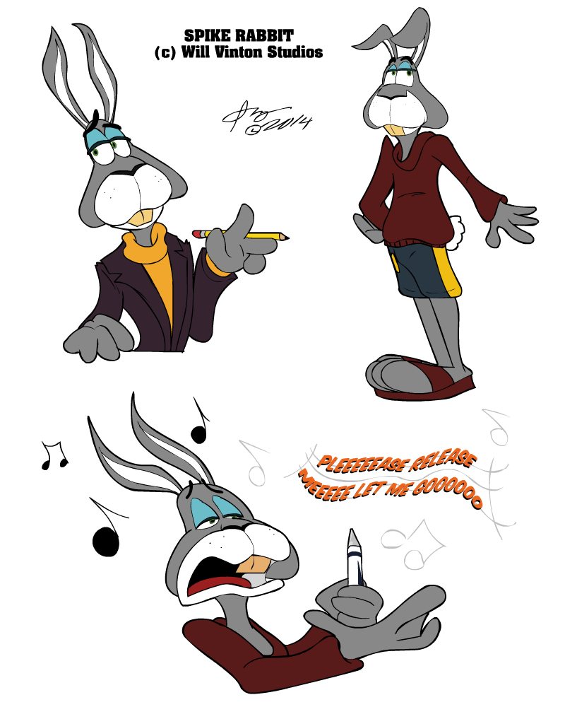 Spike Rabbit Colour In Spike the Rabbit by MocksingBird on DeviantArt