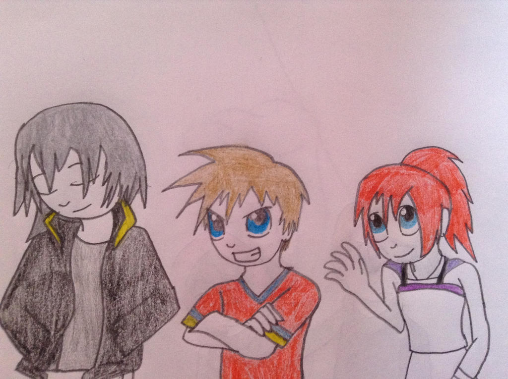 Happy Birthday: Sora, Riku and Kairi