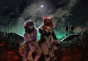 [com] Under Moon light