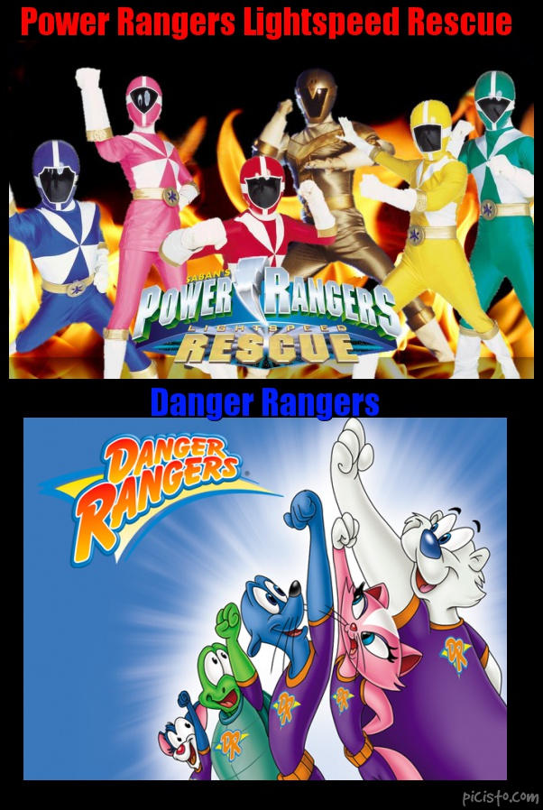 Power Rangers Lightspeed Rescue and Danger Rangers by Prwtfalcon6 on ...