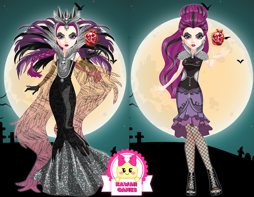 Ever After High Evil Raven Queen Dress Up By Heglys On Deviantart. 