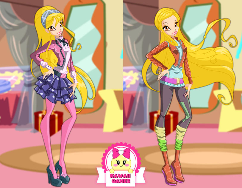 Winx Club Stella Season 6 Outfits Dress Up by heglys on DeviantArt Winx Club Stella Season 6 Outfits Dress Up by heglys on DeviantArt