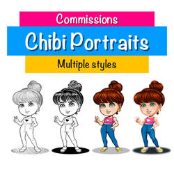 Chibi Portraits Commissions open!