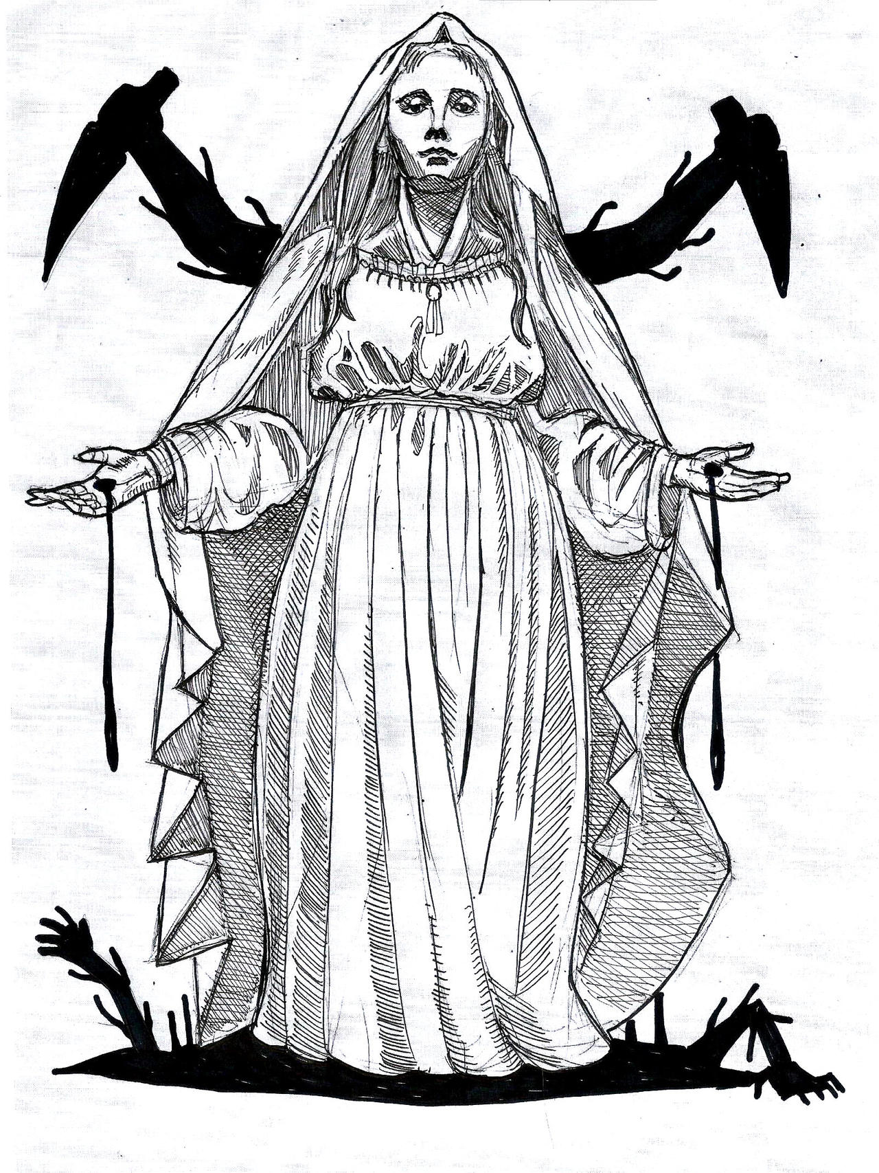 Dark Lady by ikuzui on DeviantArt