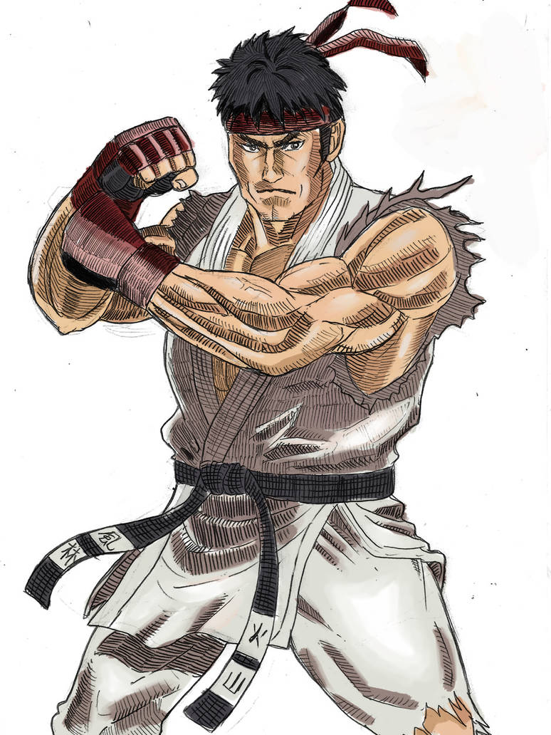 Front Facing Ryu Ryu by ikuzui on DeviantArt