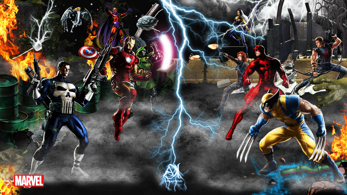 Marvel Rfights Marvelfight by ArDaKrnL on DeviantArt
