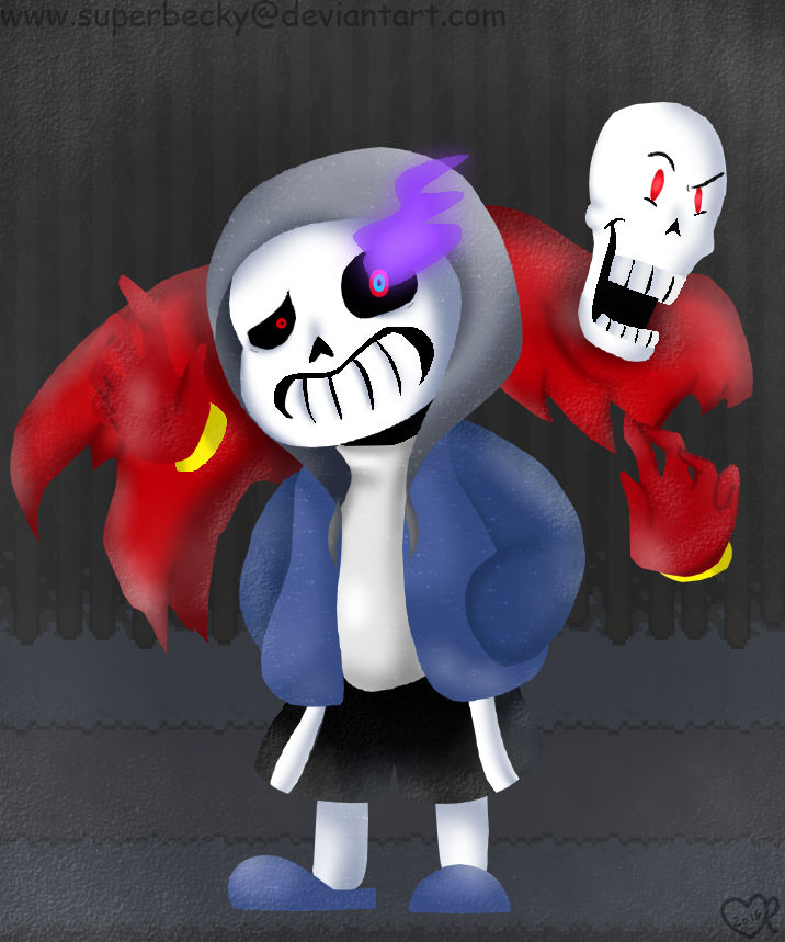 Dust!Tale Chibi by SuperBecky on DeviantArt