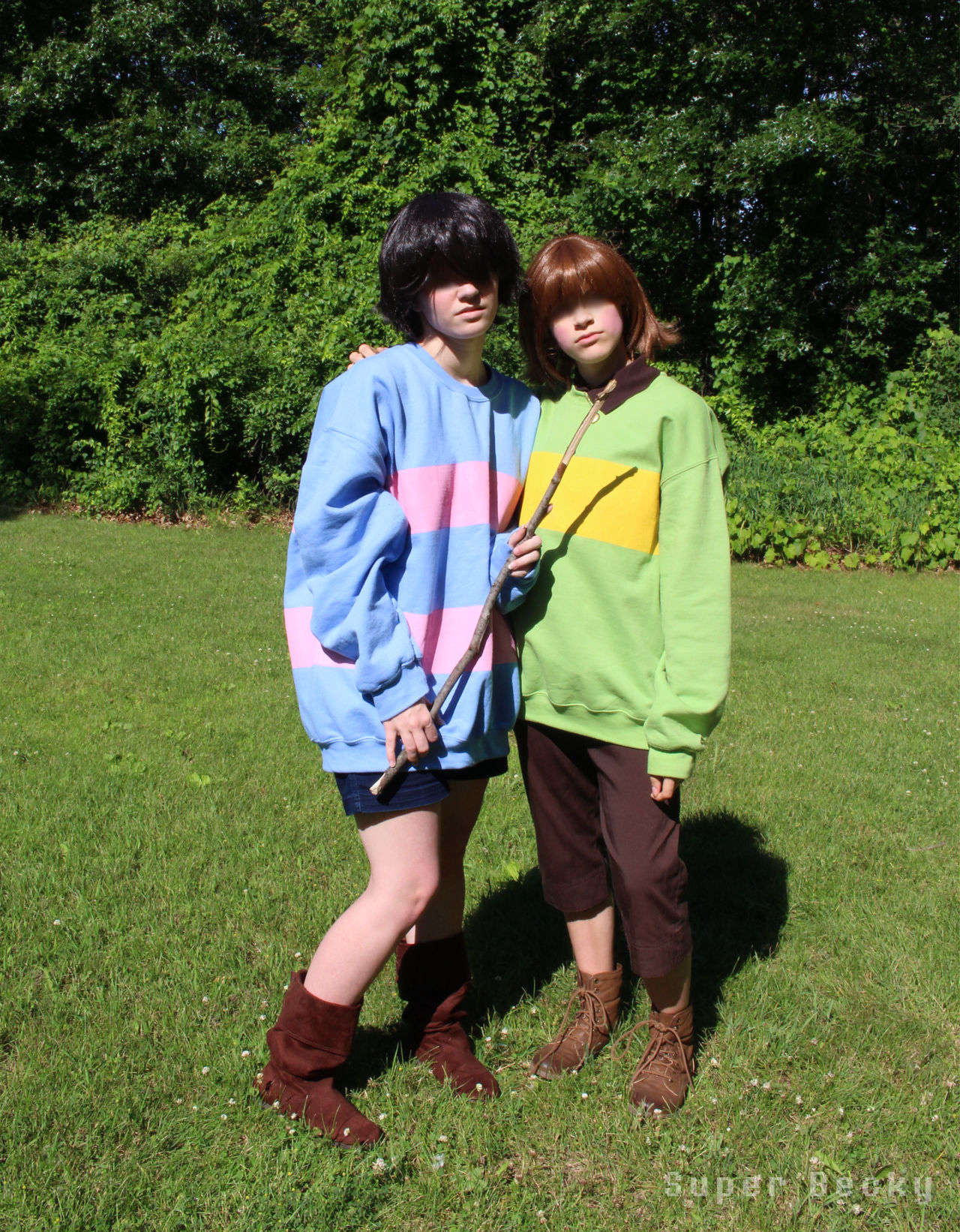 Frisk And Chara Cosplay 1 Idk By Superbecky On Deviantart Frisk And Chara Cosplay 1 Idk By Superbecky On Deviantart