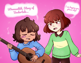 Frisk Sings a Song... A Story, If You Will
