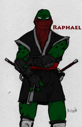 TMNT Raphael Colored