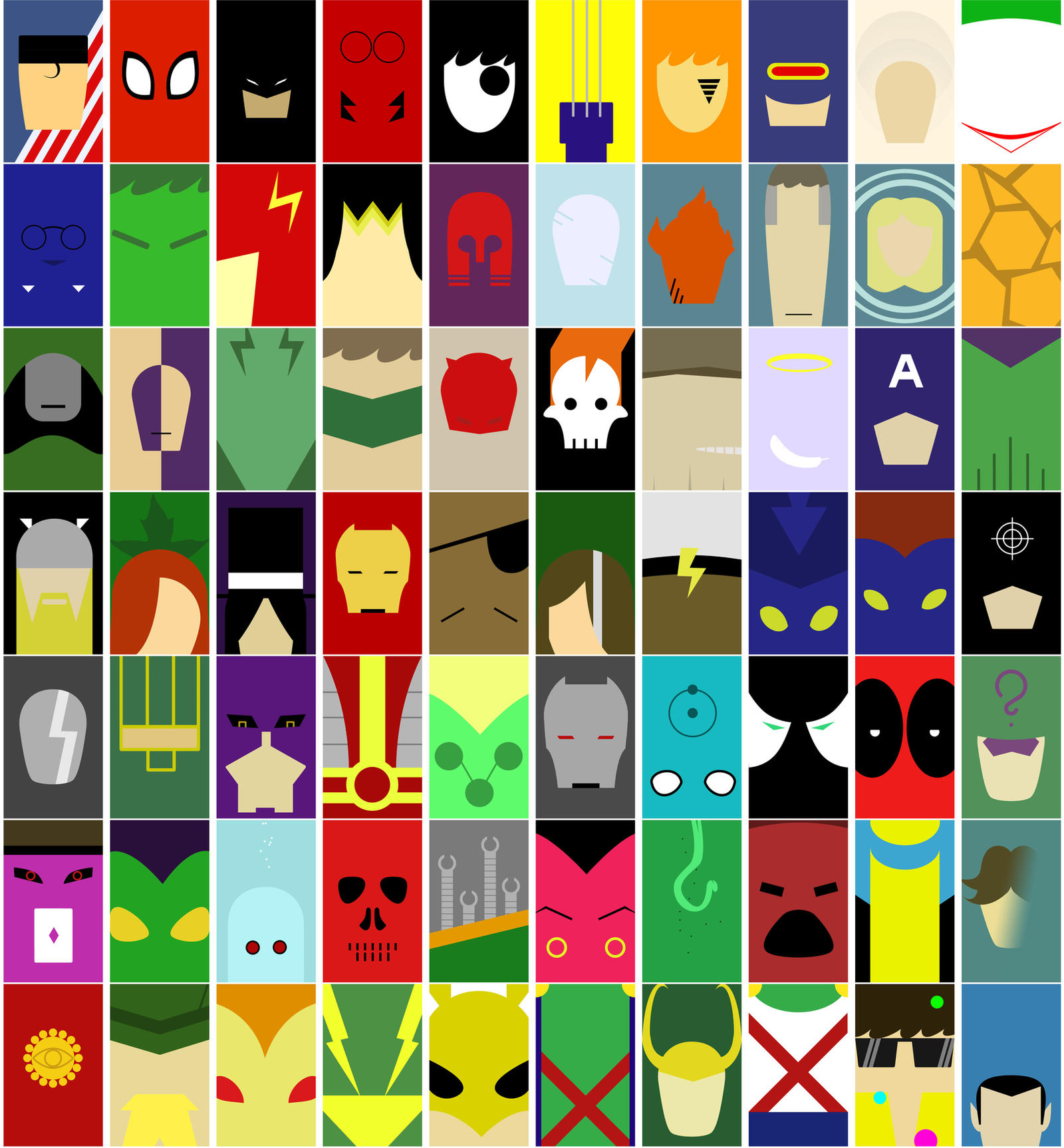 Superhero Collage by AlexanderHo on DeviantArt