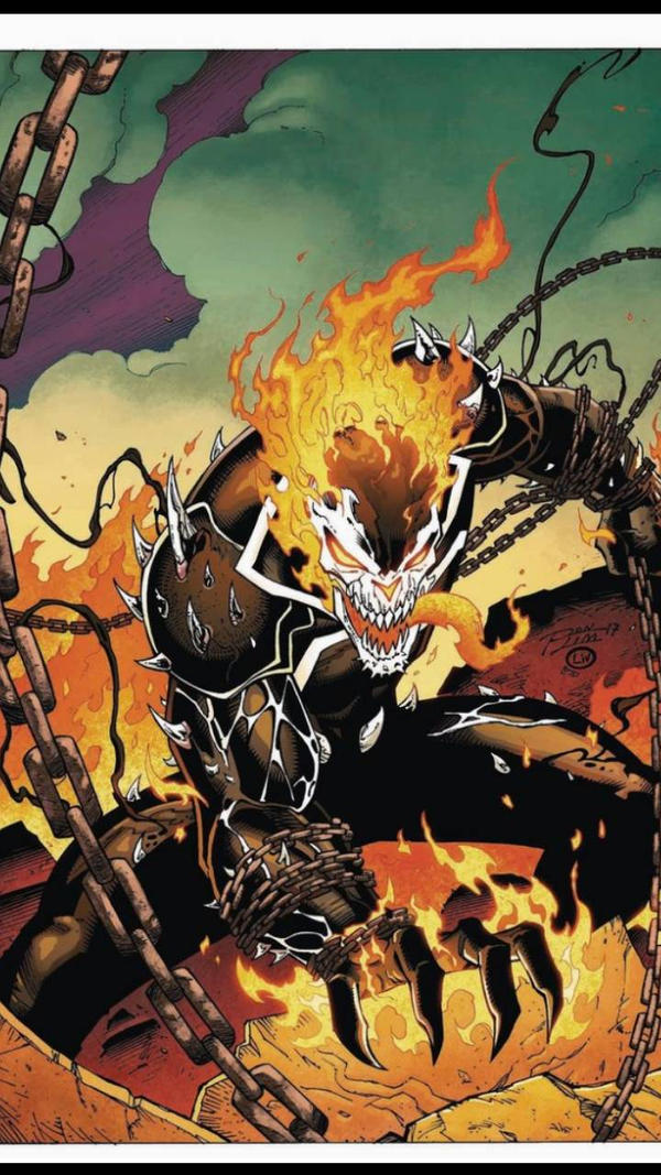 Venom Rider ghost rider + venom by gojifan03 on DeviantArt
