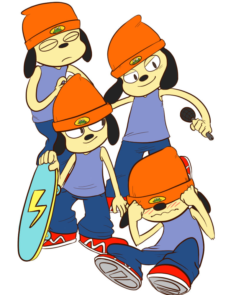 Parappa the Rapper by CrescentMarionette on DeviantArt