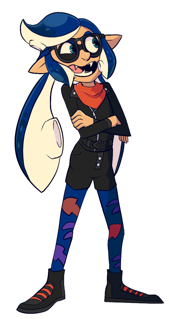 Jalea the inkling girl squid thing whatever