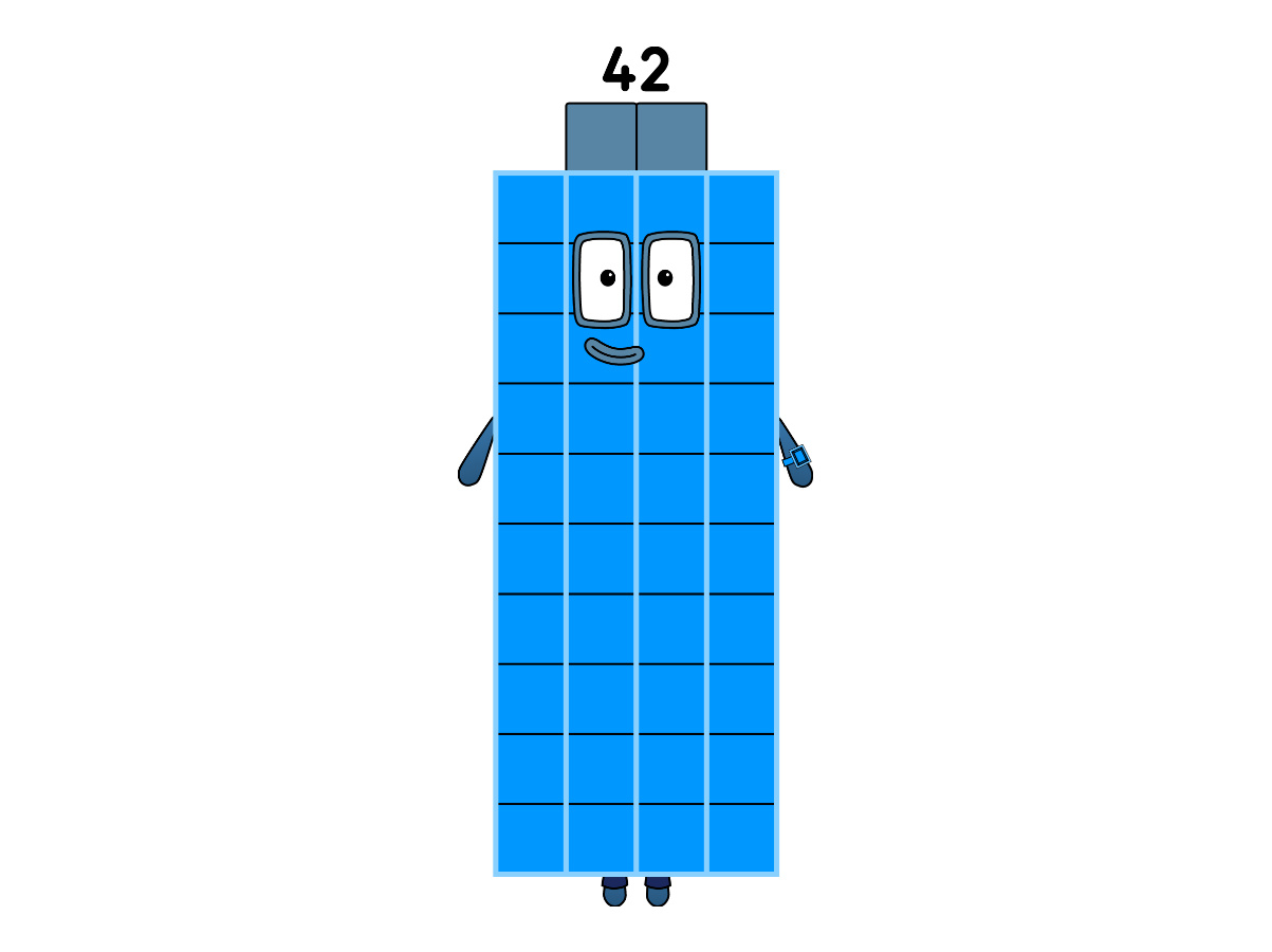 Numbertube 42 by CSTTPCGE450 on DeviantArt