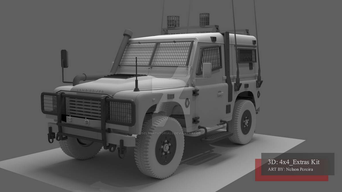 Land Rover with Extras Kit by NelsonTutorials on DeviantArt