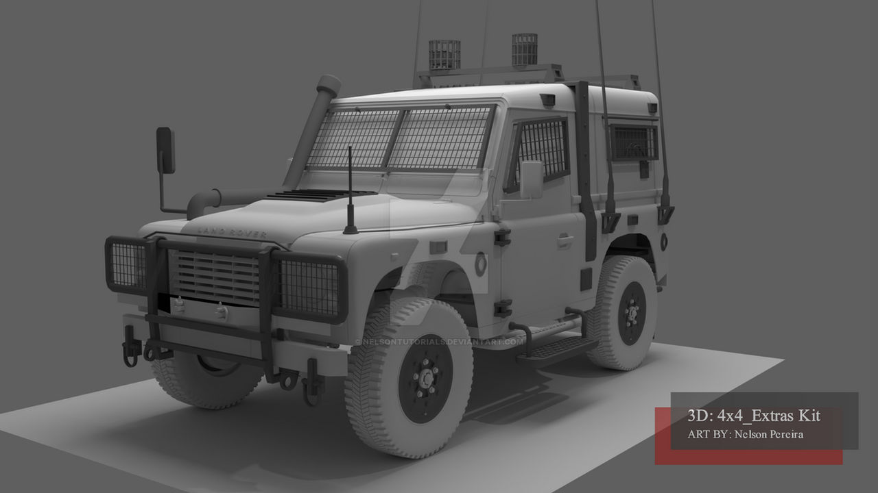 Nelson Land Rover Land Rover with Extras Kit by NelsonTutorials on DeviantArt