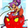 Shantae - Squid Baron wash!